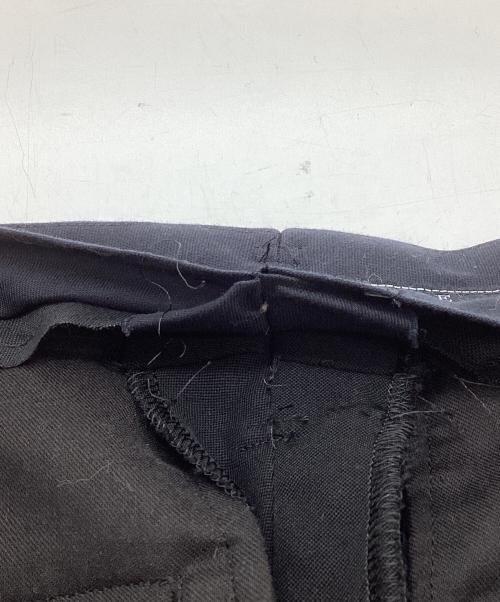 SOSHIOTSUKI（ソウシ オオツキ）SOSHIOTSUKI (ソウシ オオツキ) サイドストライプスリムパンツ ブラック サイズ:44の古着・服飾アイテム