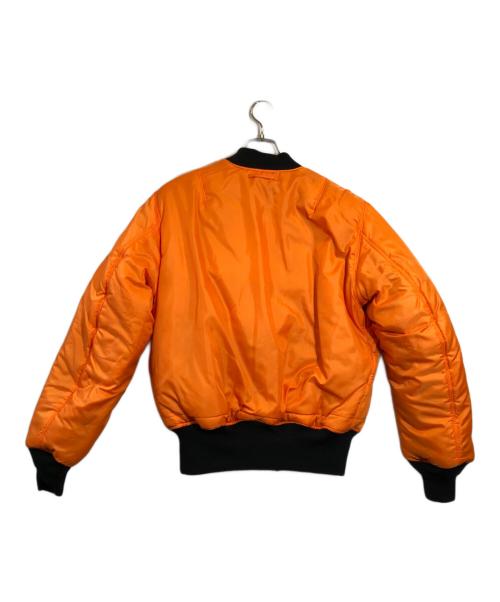 ALPHA（アルファ）ALPHA (アルファ) Patta (パタ) バックロゴプリントリバーシブルナイロンブルゾン ブラック サイズ:MEDIUMの古着・服飾アイテム