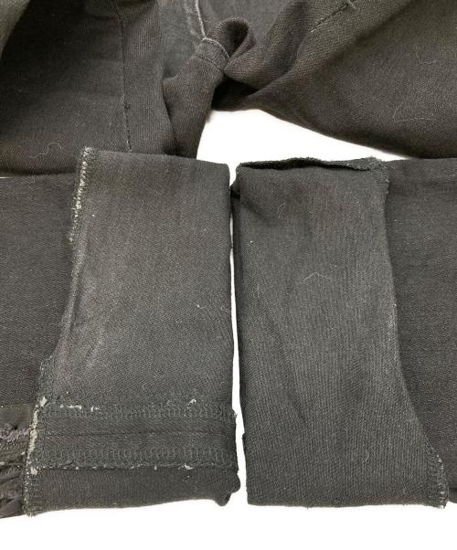 fagassent（ファガッセン）fagassent (ファガッセン) ダメージ加工デニムパンツ ブラック サイズ:30の古着・服飾アイテム