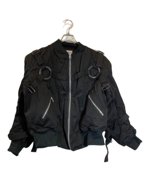 UNFINISHED（アンフィニシュト）UNFINISHED (アンフィニシュト) TYPE PボンテージMA-1 ブラック サイズ:無しの古着・服飾アイテム