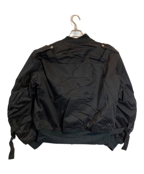 UNFINISHED（アンフィニシュト）UNFINISHED (アンフィニシュト) TYPE PボンテージMA-1 ブラック サイズ:無しの古着・服飾アイテム