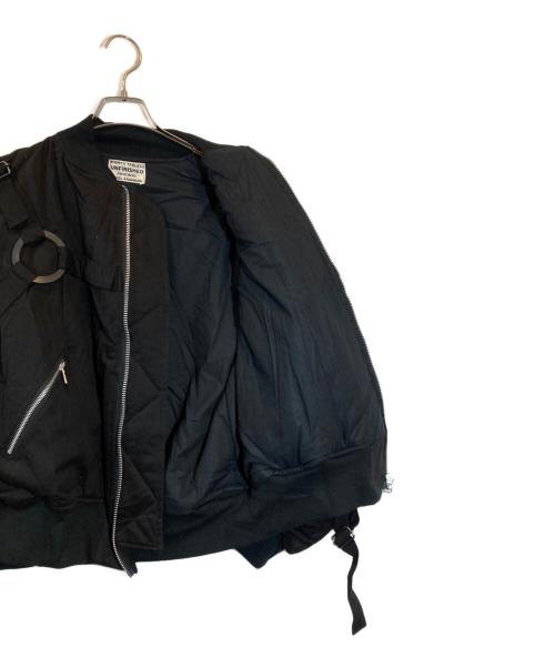 UNFINISHED（アンフィニシュト）UNFINISHED (アンフィニシュト) TYPE PボンテージMA-1 ブラック サイズ:無しの古着・服飾アイテム