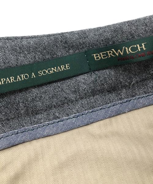 BERWICH（ベルウィッチ）BERWICH (バーウィック) スラックス グレー サイズ:ウエスト85.5cmの古着・服飾アイテム