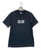 KITH×BEAR BRICKキス×ベアブリック）の古着「Tシャツ」｜ネイビー