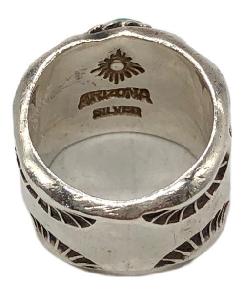 ARIZONA FREEDOM（アリゾナ フリーダム）ARIZONA FREEDOM (アリゾナ フリーダム) ターコイズピンキーリング シルバー サイズ:下記参照の古着・服飾アイテム