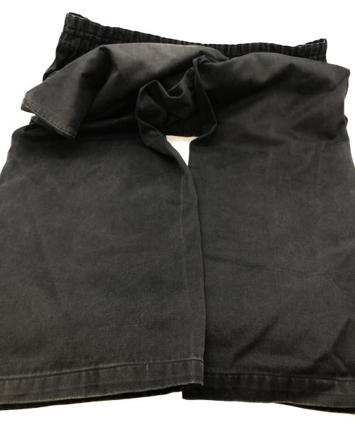 COMME des GARCONS HOMME（コムデギャルソン オム）COMME des GARCONS HOMME (コムデギャルソン オム) ワイドパンツ ブラック サイズ:Mの古着・服飾アイテム
