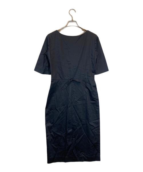 JIL SANDER（ジルサンダー）JIL SANDER (ジルサンダー) S/S リボンワンピース ブラック サイズ:SIZE 34の古着・服飾アイテム