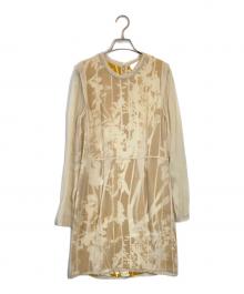 Phillip Lim（フィリップ リム）の古着「レイヤードワンピース」｜ベージュ