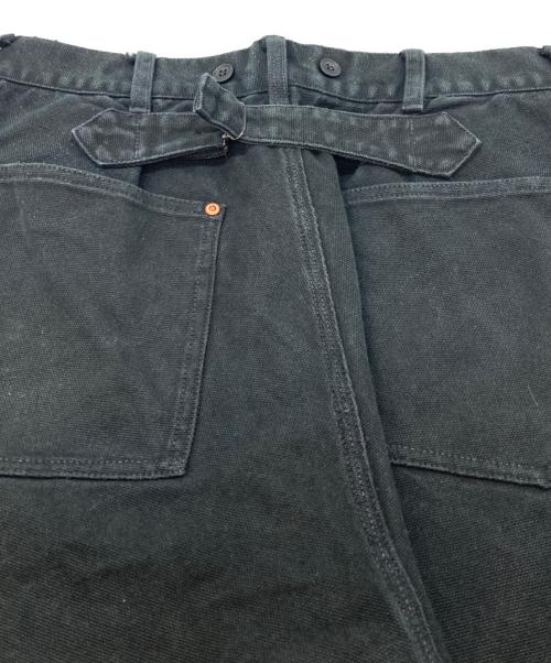 COMOLI（コモリ）COMOLI (コモリ) ペインターパンツ ブラック サイズ:SIZE 2の古着・服飾アイテム