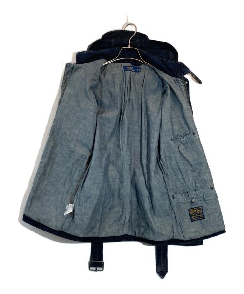 POLO RALPH LAUREN（ポロ・ラルフローレン）POLO RALPH LAUREN (ポロ・ラルフローレン) Naval-inspired Denim Jacket インディゴ サイズ:SIZE XSの古着・服飾アイテム