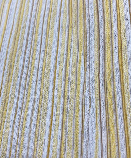 PLEATS PLEASE（プリーツプリーズ）PLEATS PLEASE (プリーツプリーズ) プリーツワンピース イエロー サイズ:SIZE 4の古着・服飾アイテム