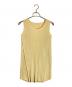 PLEATS PLEASE（プリーツプリーズ）の古着「プリーツワンピース」｜イエロー