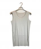 PLEATS PLEASEプリーツプリーズ）の古着「プリーツワンピース」｜グレー