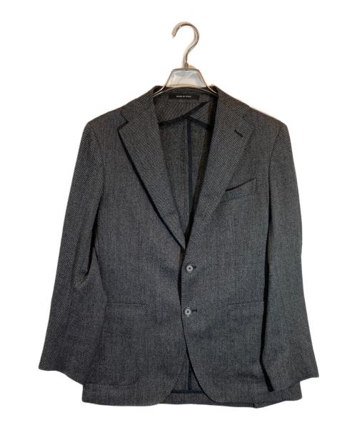 TAGLIATORE（タリアトーレ）TAGLIATORE (タリアトーレ) ウールテーラードジャケット グレー サイズ:48/Rの古着・服飾アイテム