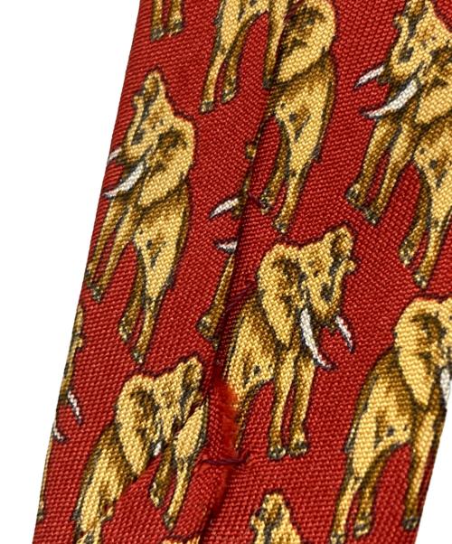 GUCCI（グッチ）GUCCI (グッチ) シルクネクタイ レッド サイズ:下記参照の古着・服飾アイテム
