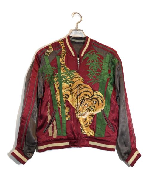 satori（サトリ）satori (サトリ) スカジャン レッド サイズ:Sの古着・服飾アイテム