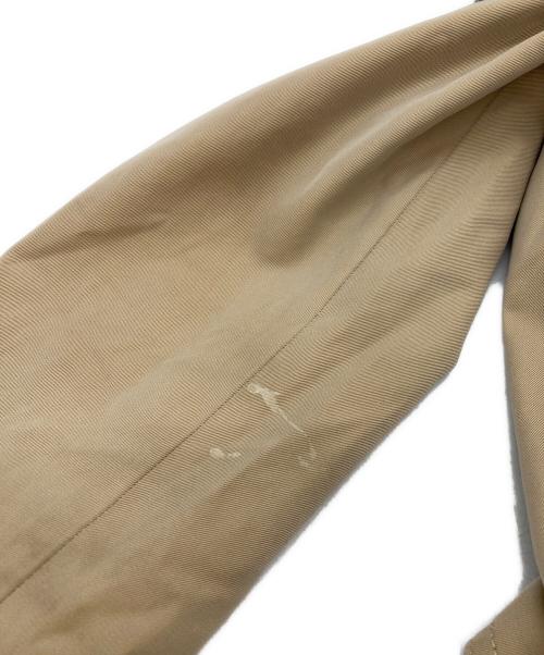 Burberry's（バーバリー）Burberry's (バーバリーズ) ファー付裏ノバチェックコート ベージュ サイズ:36の古着・服飾アイテム