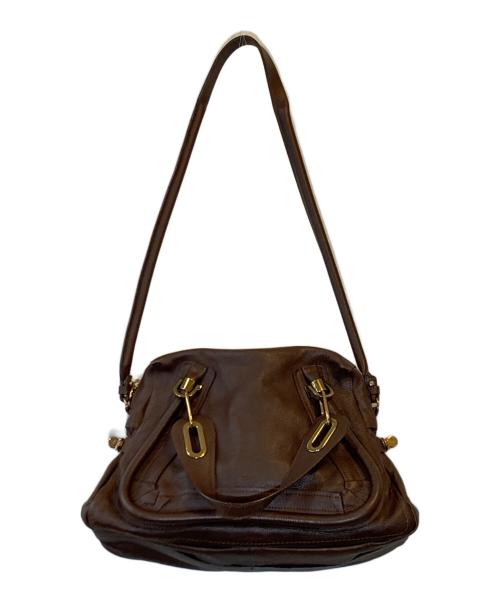 Chloe（クロエ）Chloe (クロエ) パラティ 2WAYバッグ ブラウン サイズ:下記参照の古着・服飾アイテム