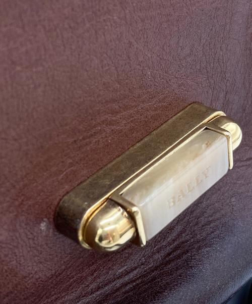 BALLY（バリー）BALLY (バリー) チェーンショルダーバッグ ブラウン サイズ:下記参照の古着・服飾アイテム