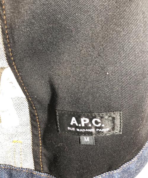 A.P.C.（アーペーセー）A.P.C. (アーペーセー) 2ndデニムジャケット インディゴ サイズ:SIZE Mの古着・服飾アイテム