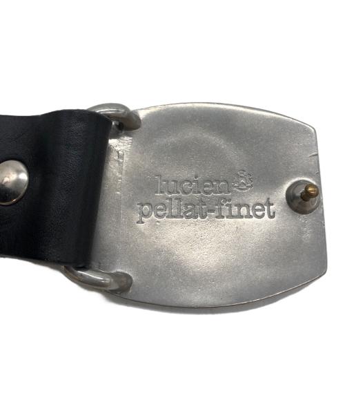 lucien pellat-finet（ルシアン・ペラフィネ）lucien pellat-finet (ルシアン・ペラフィネ) スカルバックルベルト ブラックの古着・服飾アイテム