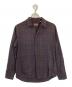 colony clothing（コロニークロージング）の古着「プールサイドシャツ ダークマドラスチェック」｜パープル