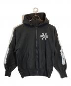 NEXUSVIIネクサスセブン）の古着「ジップパーカー」｜ブラック
