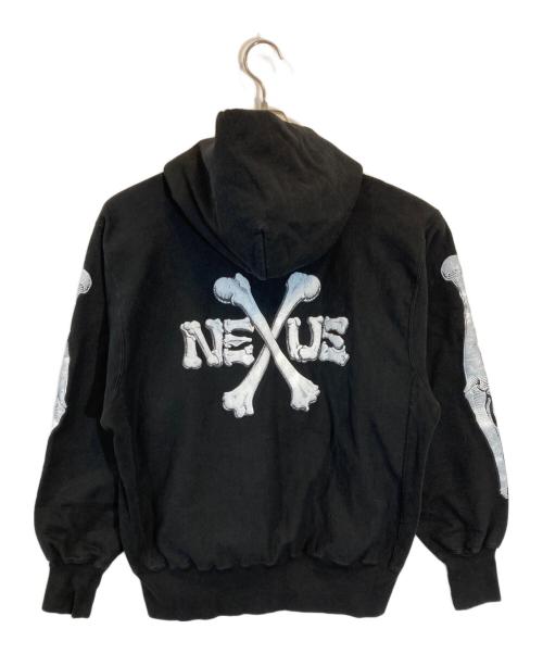 NEXUSVII（ネクサスセブン）NEXUSVII (ネクサスセブン) ジップパーカー ブラック サイズ:SIZE 46の古着・服飾アイテム