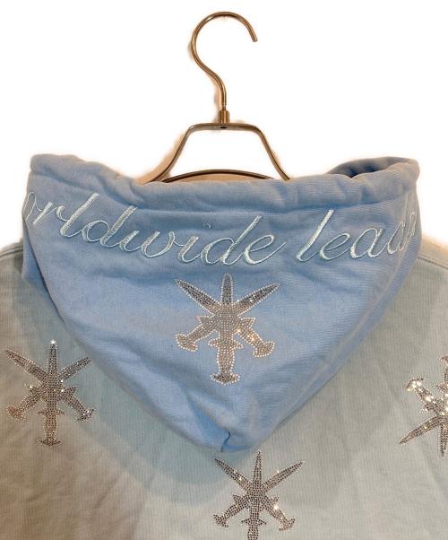 Unknown london（アンノウンロンドン）Unknown london (アンノウンロンドン) ジップパーカー ブルー サイズ:SIZE XLの古着・服飾アイテム