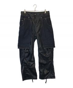 anderssonbell デニムパンツ 完売商品 ANDERSSON BELL】 UNISEX RUGGED DENIM-INSET PANTS☆人気