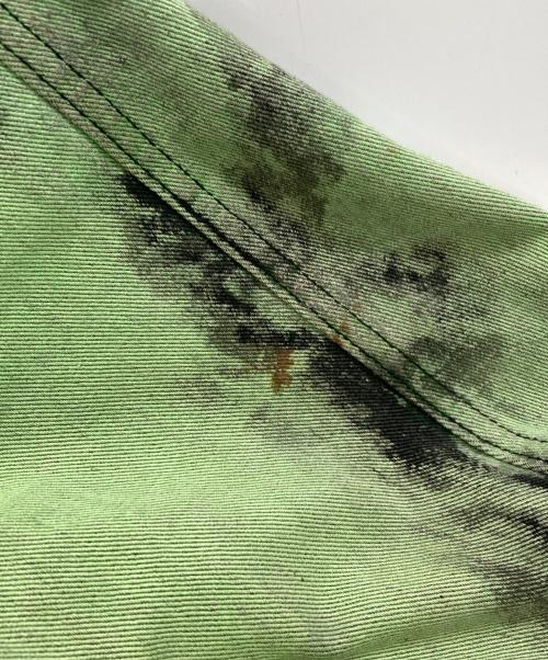 FenG CHen WANG（フェンチェンワン）FenG CHen WANG (フェンチェンワン) デニムジャケット グリーン サイズ:SIZE Sの古着・服飾アイテム