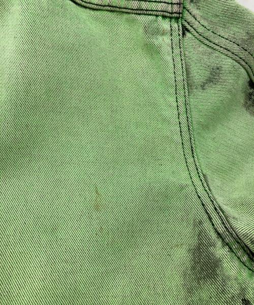 FenG CHen WANG（フェンチェンワン）FenG CHen WANG (フェンチェンワン) デニムジャケット グリーン サイズ:SIZE Sの古着・服飾アイテム