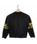 VERSACE JEANS COUTURE (ヴェルサーチ ジーンズクチュール) BAROQUE PRINTED JERSEY SWEATSHIRT ブラック サイズ:SIZE M：16000円