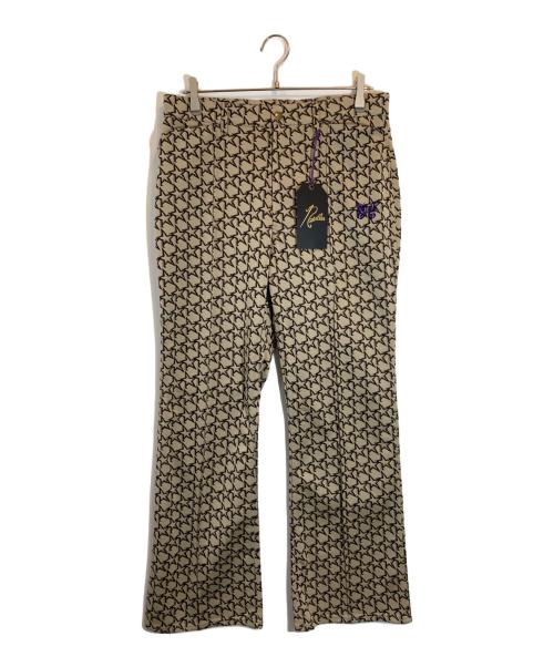 Needles（ニードルズ）Needles (ニードルズ) Track Pant - Poly Jq. ベージュ サイズ:SIZE Mの古着・服飾アイテム