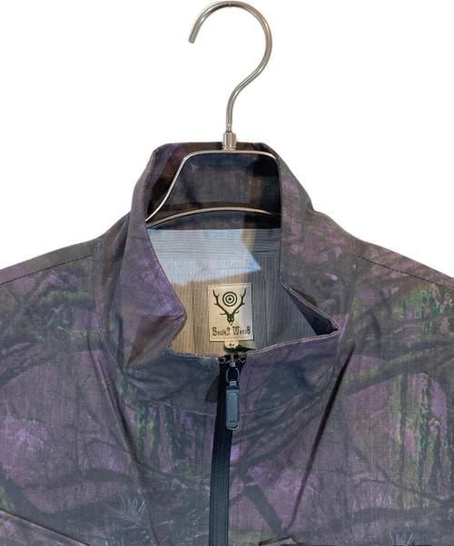 South2 West8（サウスツー ウエストエイト）South2 West8 (サウスツー ウエストエイト) River Trek オーバー ベスト パープル サイズ:SIZE Lの古着・服飾アイテム