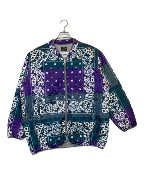 Needles（ニードルズ）Needles (ニードルズ) NOMA t.d. (ノーマティーディー) Piping Quilt Jacket パープル サイズ:Sの古着・服飾アイテム