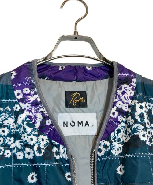 Needles（ニードルズ）Needles (ニードルズ) NOMA t.d. (ノーマティーディー) Piping Quilt Jacket パープル サイズ:Sの古着・服飾アイテム
