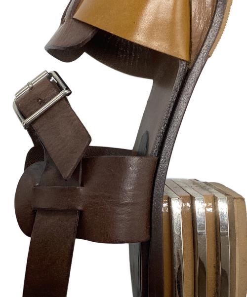 MARNI（マルニ）MARNI (マルニ) サンダル ブラウン サイズ:35.5の古着・服飾アイテム