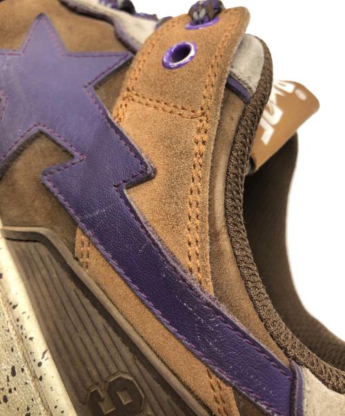 A BATHING APE（ア ベイシング エイプ）A BATHING APE (ア ベイシング エイプ) ローカットスニーカー ブラウン サイズ:26.5㎝の古着・服飾アイテム