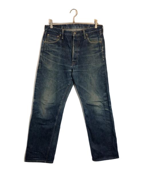 TENDERLOIN（テンダーロイン）TENDERLOIN (テンダーロイン) シンチバック ストレートデニムパンツ インディゴ サイズ:SIZE 30の古着・服飾アイテム