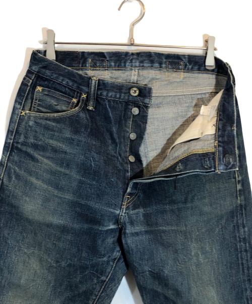 TENDERLOIN（テンダーロイン）TENDERLOIN (テンダーロイン) シンチバック ストレートデニムパンツ インディゴ サイズ:SIZE 30の古着・服飾アイテム