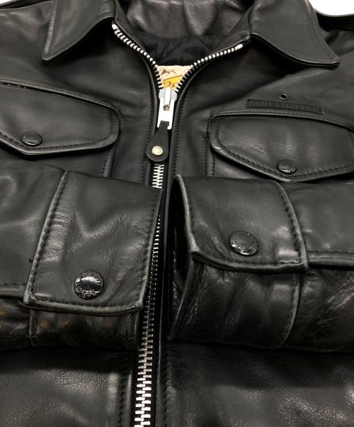 Schott（ショット）Schott (ショット) PERFECTOレザージャケット ブラック サイズ:Mの古着・服飾アイテム