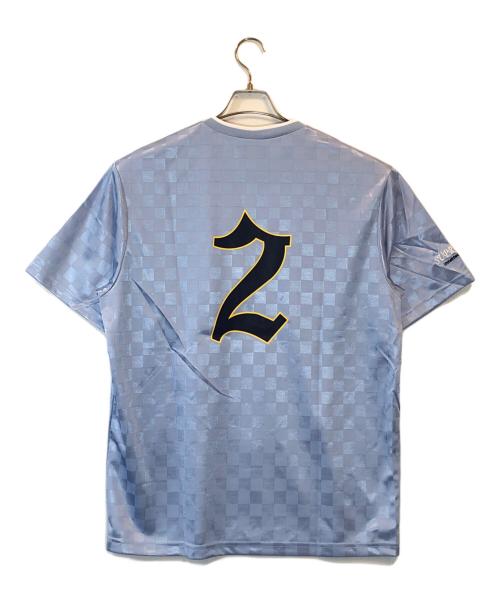 SUPREME（シュプリーム）Supreme (シュプリーム) UMBRO (アンブロ) Umbro Soccer Jersey ブルー サイズ:SIZE Lの古着・服飾アイテム