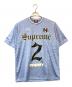 Supreme（シュプリーム）の古着「Umbro Soccer Jersey」｜ブルー