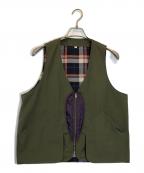 MODUCTモダクト）の古着「GROSGRAIN BIG GAME HUNTING VEST」｜オリーブ