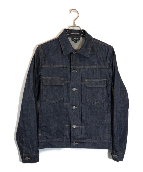 A.P.C.（アーペーセー）A.P.C. (アーペーセー) デニムジャケット インディゴ サイズ:SIZE XSの古着・服飾アイテム