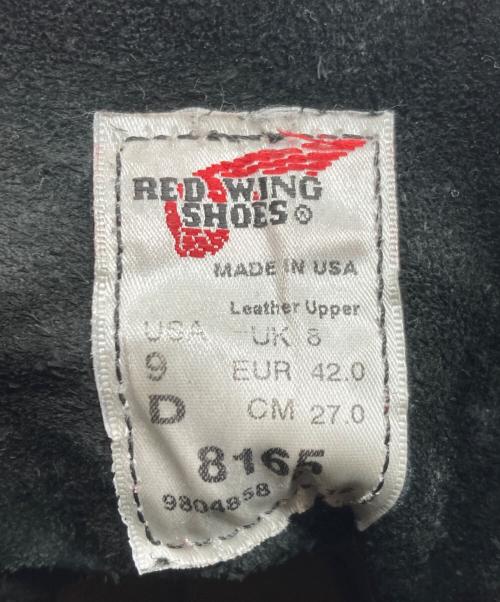 RED WING（レッドウィング）RED WING (レッドウィング) クラシックラウンド ブラック サイズ:SIZE US 9の古着・服飾アイテム