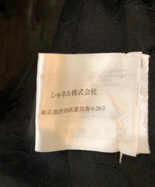 CHANEL（シャネル）CHANEL (シャネル) 1Bツイード七分袖 テーラードジャケット ブラック サイズ:SIZE 40の古着・服飾アイテム