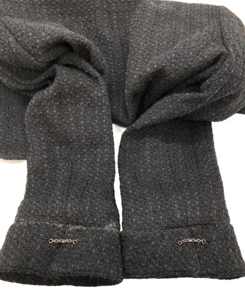 CHANEL（シャネル）CHANEL (シャネル) 1Bツイード七分袖 テーラードジャケット ブラック サイズ:SIZE 40の古着・服飾アイテム