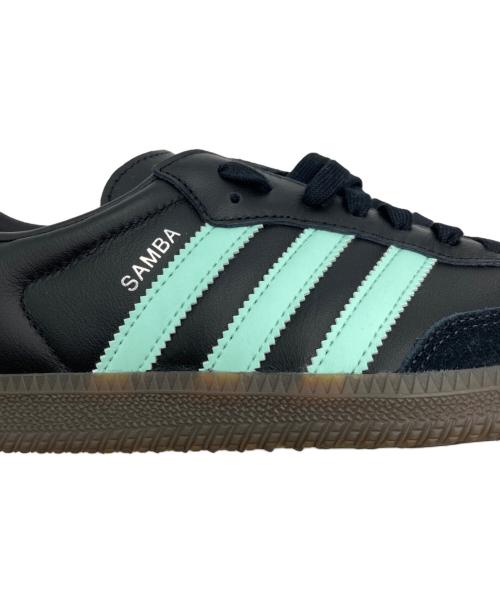 adidas（アディダス）adidas (アディダス) Samba OG Clear Mint Pack ブラック×ブルー サイズ:SIZE US 9.5の古着・服飾アイテム